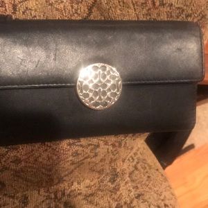 Black coach wallet